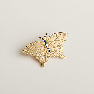 スカーフリング 《パピヨン》 - イエロー | Hermès - エルメス